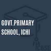 Govt.Primary School, Ichi Logo
