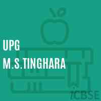 Upg M.S.Tinghara Middle School Logo