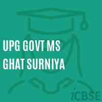 Upg Govt Ms Ghat Surniya Middle School Logo