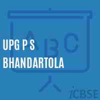 Upg P S Bhandartola Primary School Logo