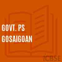 Govt. Ps Gosaigoan Primary School Logo