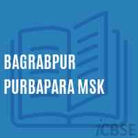 Bagrabpur Purbapara Msk School Logo