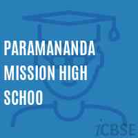 Paramananda Mission High Schoo Secondary School Logo