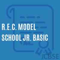 R.E.C. Model School Jr. Basic Logo