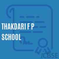 Thakdari F P School Logo