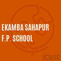 Ekamba Sahapur F.P. School Logo