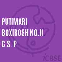 Putimari Boxibosh No.Ii C.S. P Primary School Logo