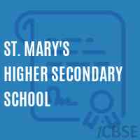 St. Mary'S Higher Secondary School Logo