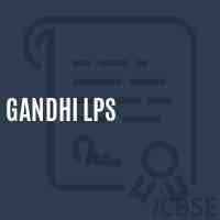 Gandhi Lps Primary School Logo