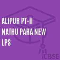 Alipur Pt-Ii Nathu Para New Lps Primary School Logo