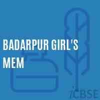 Badarpur Girl'S Mem Middle School Logo