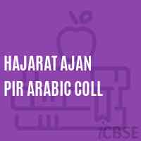 Hajarat Ajan Pir Arabic Coll High School Logo