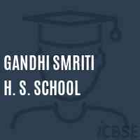 Gandhi Smriti H. S. School Logo