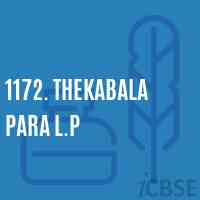 1172. Thekabala Para L.P Primary School Logo