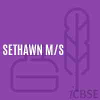 Sethawn M/s School Logo