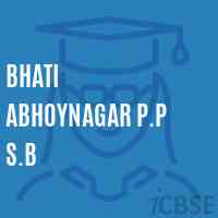 Bhati Abhoynagar P.P S.B Middle School Logo