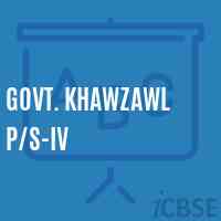 Govt. Khawzawl P/s-Iv Primary School Logo