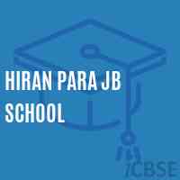 Hiran Para Jb School Logo