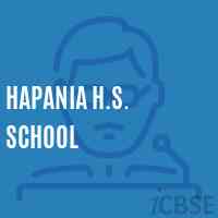 Hapania H.S. School Logo