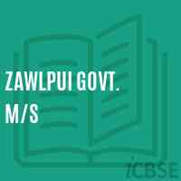 Zawlpui Govt. M/s School Logo