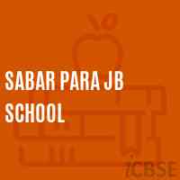Sabar Para Jb School Logo