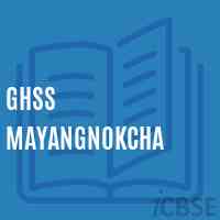 Ghss Mayangnokcha School Logo