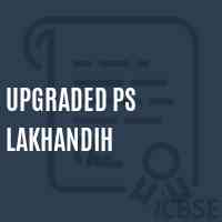 Upgraded Ps Lakhandih Primary School Logo