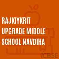 Rajkiykrit Upgrade Middle School Navdiha Logo