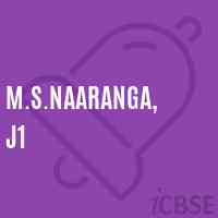M.S.Naaranga, J1 Middle School Logo