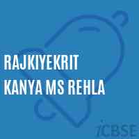Rajkiyekrit Kanya Ms Rehla Middle School Logo