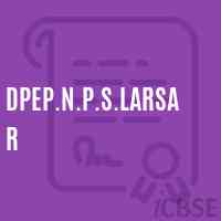 Dpep.N.P.S.Larsar Primary School Logo