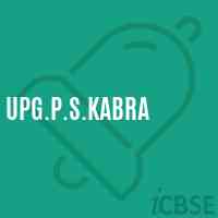 Upg.P.S.Kabra Primary School Logo
