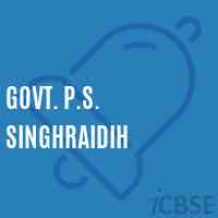 Govt. P.S. Singhraidih Primary School Logo