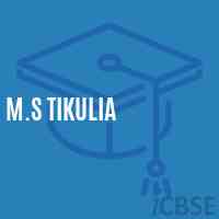 M.S Tikulia Middle School Logo