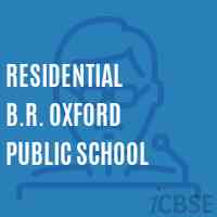 Residential B.R. Oxford Public School Logo