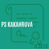 Ps Kakahruva Primary School Logo