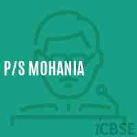 P/s Mohania Primary School Logo