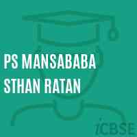 Ps Mansababa Sthan Ratan Primary School Logo