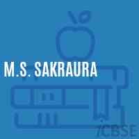 M.S. Sakraura Middle School Logo