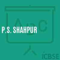 P.S. Shahpur Primary School Logo