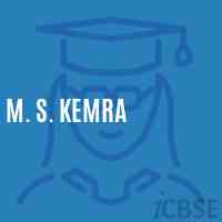 M. S. Kemra Middle School Logo
