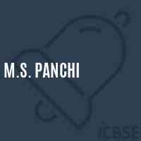 M.S. Panchi Middle School Logo