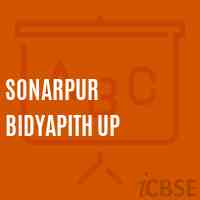 Sonarpur Bidyapith Up High School Logo