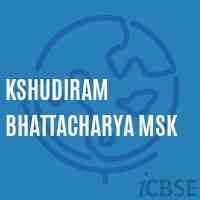 Kshudiram Bhattacharya Msk School Logo