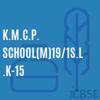 K.M.C.P. School(M)19/1S.L.K-15 Logo