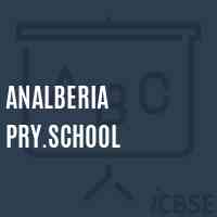 Analberia Pry.School Logo