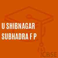 U Shibnagar Subhadra F P Primary School Logo