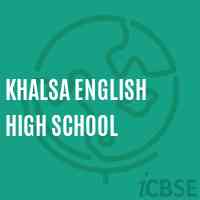 Khalsa English High School Logo