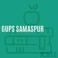 Gups Samaspur Middle School Logo