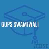 Gups Swamiwali Middle School Logo